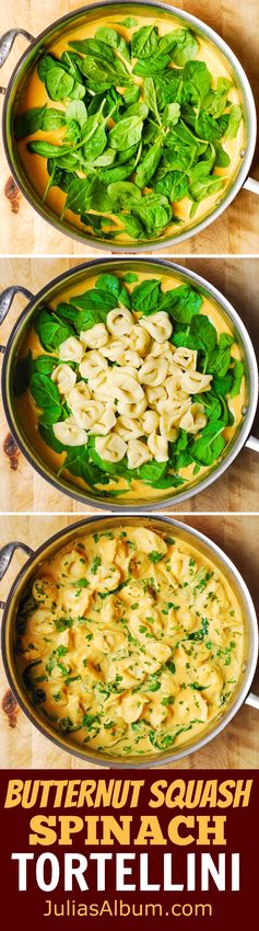 Butternut Squash and Spinach Tortellini