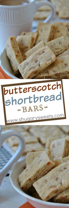 Butterscotch Shortbread Bars