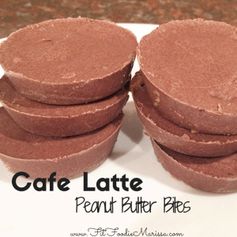 Cafe Latte Peanut Butter Bites