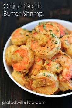 Cajun Garlic Butter Shrimp