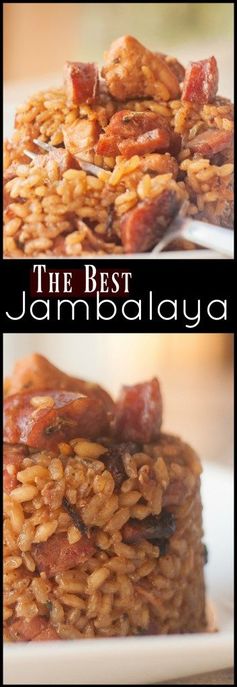 Cajun Jambalaya with Chicken, Sausage & Ham