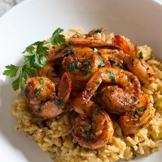 Cajun Shrimp Scampi Rice