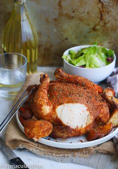 Cajun Whole Roast chicken