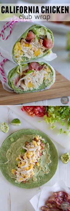 California Chicken Club Wrap