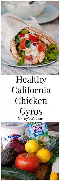 California Chicken Gyros