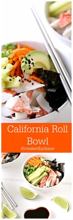 California Roll Bowl