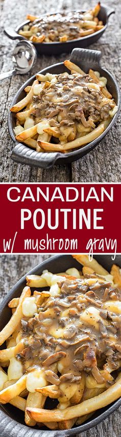 Canadian Poutine w/ Mushroom Gravy