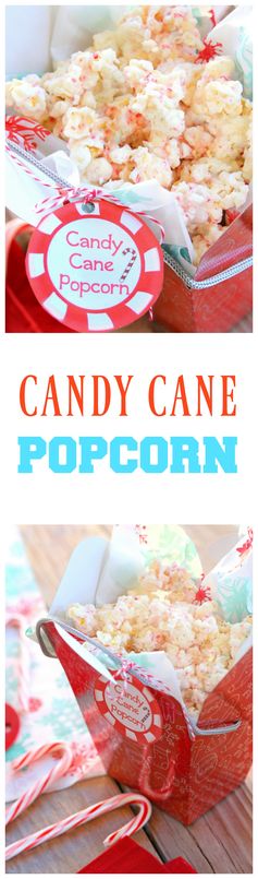 Candy Cane Popcorn