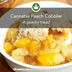 Cannabis Peach Cobbler