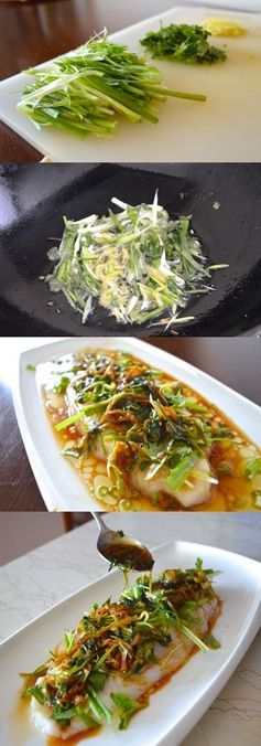 Cantonese steamed fish