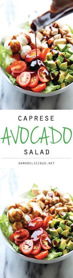 Caprese Avocado Salad