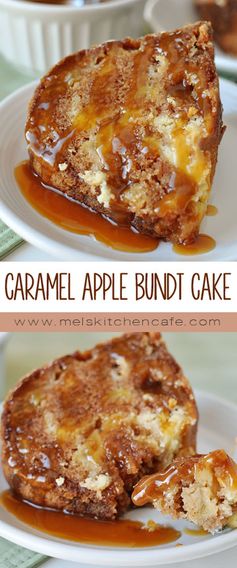 Caramel Apple Bundt Cake