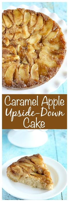 Caramel Apple Upside-Down Cake