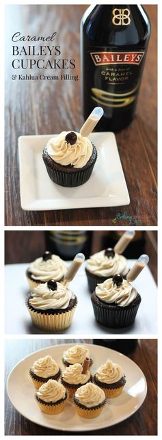 Caramel Baileys Cupcakes