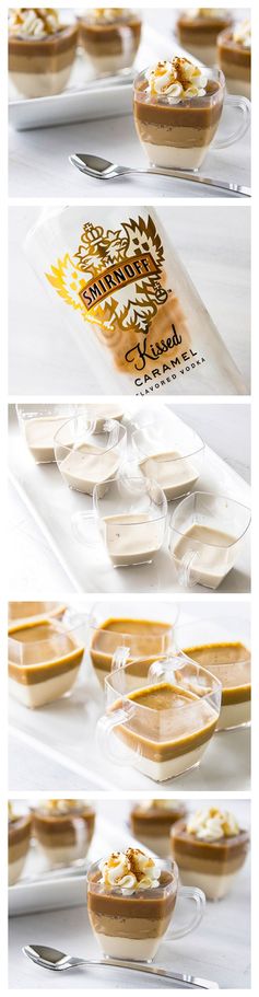 Caramel Macchiato Jello Shots