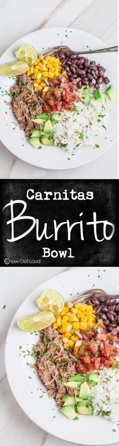 Carnitas Burrito Bowl