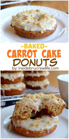 Carrot Cake Donuts