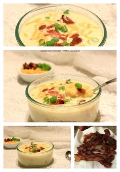 Cauliflower Chowder (THM S, Low Carb