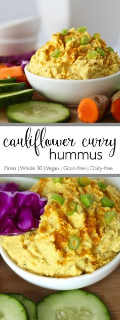 Cauliflower Curry Hummus