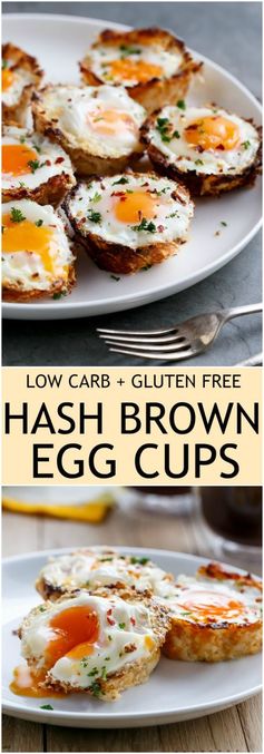 Cauliflower Hash Brown Egg Cups