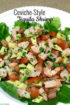 Ceviche-Style Tequila Shrimp