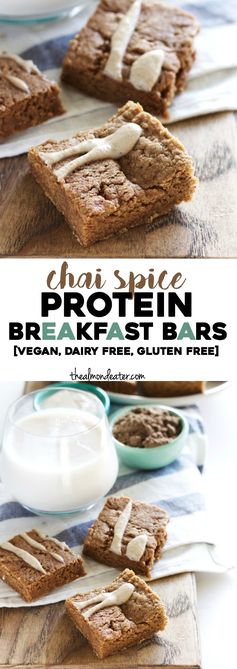 Chai Spice Protein Breakfast Bars