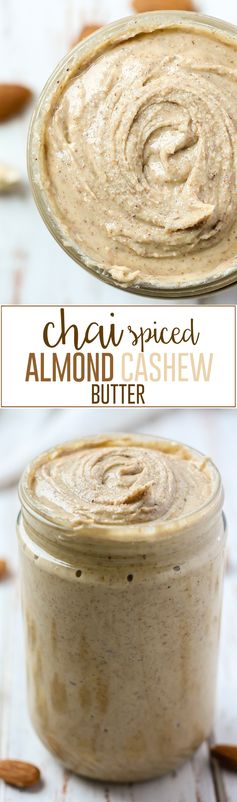 Chai Spiced Almond Cashew Butter