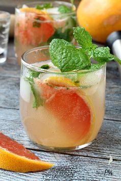 Champagne Grapefruit Mojito