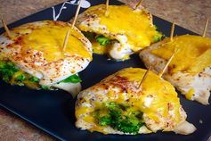 Cheddar and Broccoli Stuffed Chicken