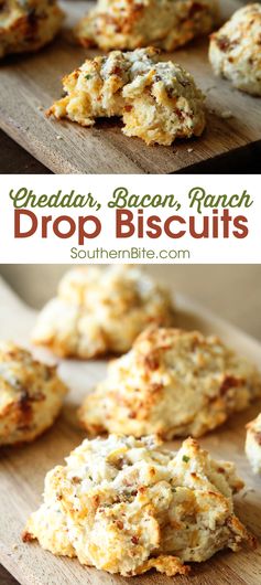 Cheddar, Bacon, Ranch Drop Biscuits
