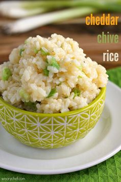 Cheddar Chive Rice