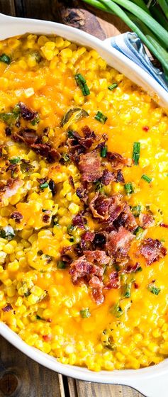 Cheddar Corn Casserole