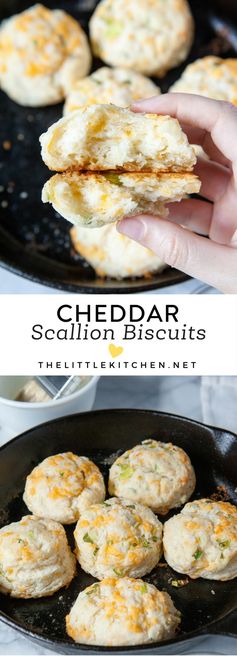 Cheddar Scallion Biscuits