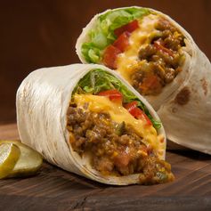 Cheeseburger Burritos