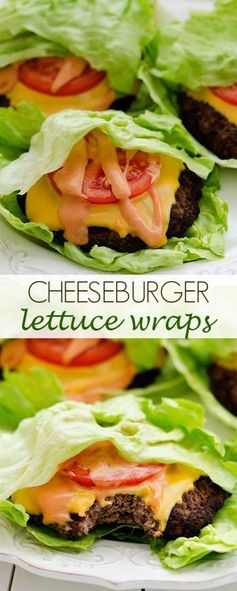 Cheeseburger Lettuce Wraps