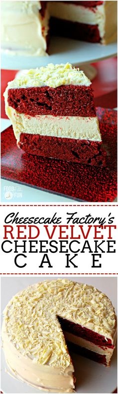 Cheesecake Factory Red Velvet Cheesecake Cake
