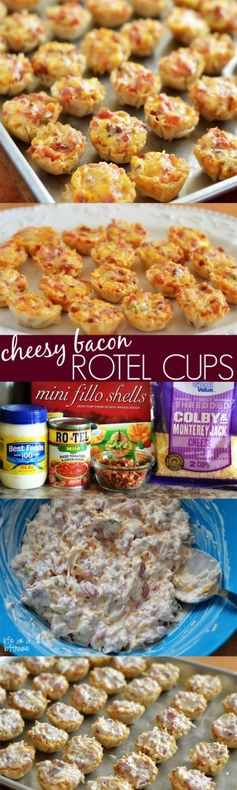 Cheesy Bacon Rotel Cups