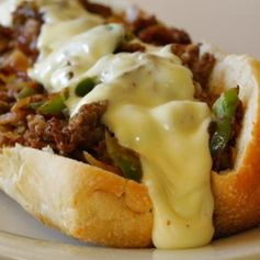 Cheesy Cheesesteak with Peppers