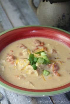 Cheesy Chicken Enchilada Soup (Instant Pot