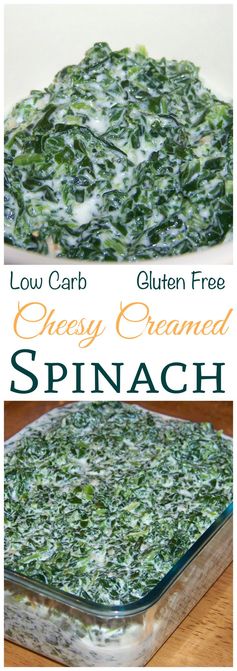 Cheesy Creamed Spinach