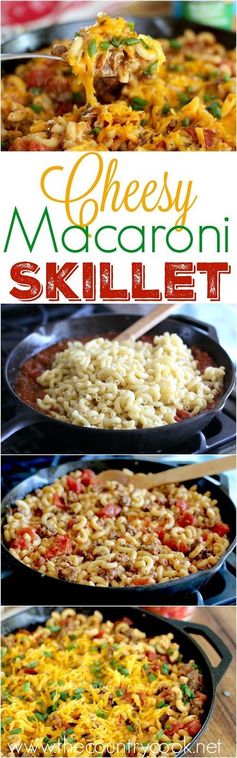 Cheesy Macaroni Skillet