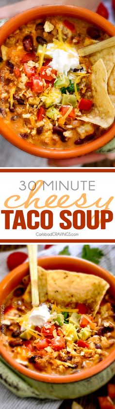 Cheesy Taco Soup