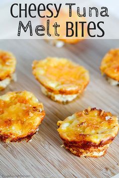 Cheesy Tuna Melt Bites