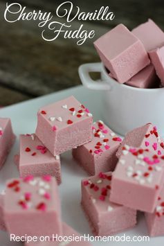 Cherry Vanilla Fudge