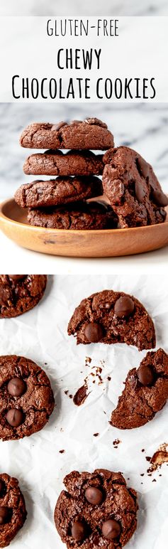 Chewiest Chocolate Cookies