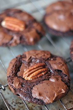 Chewy Brownie Cookies (accidentally Gluten-Free, Dairy-Free