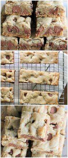 Chewy Chocolate Chip Cookie Bars