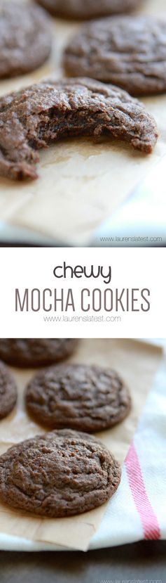 Chewy Cocoa Mocha Cookies