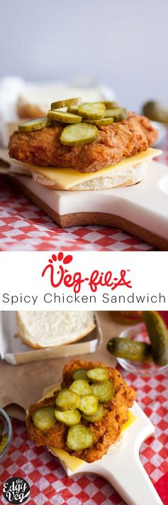 Chick-fil-A Spicy Chicken Sandwich | Vegan