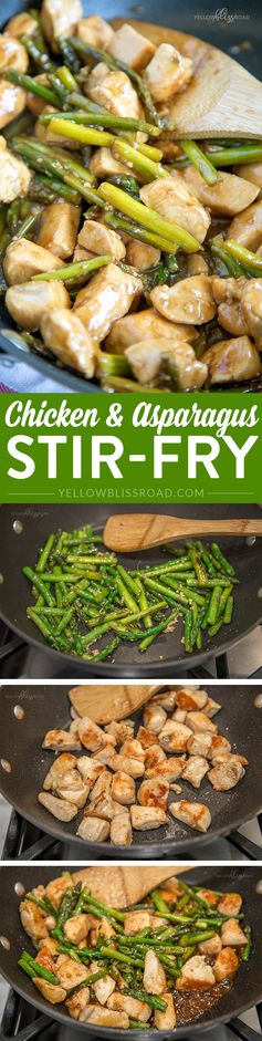 Chicken and Asparagus Stir Fry